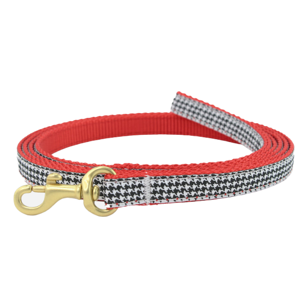 HOUNDSTOOTH-DOG-LEASH-SMALL-BREED-TEACUP