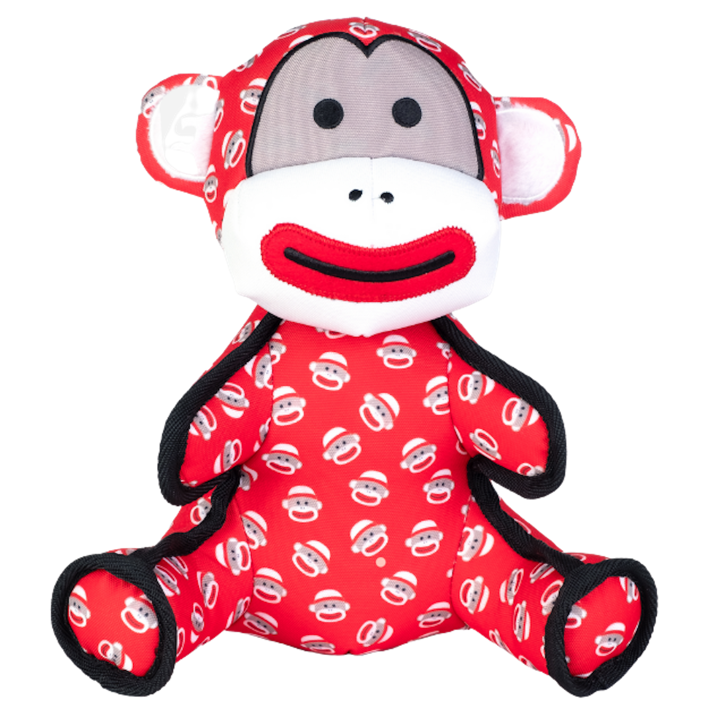 Pink sock monkey dog toy outlet