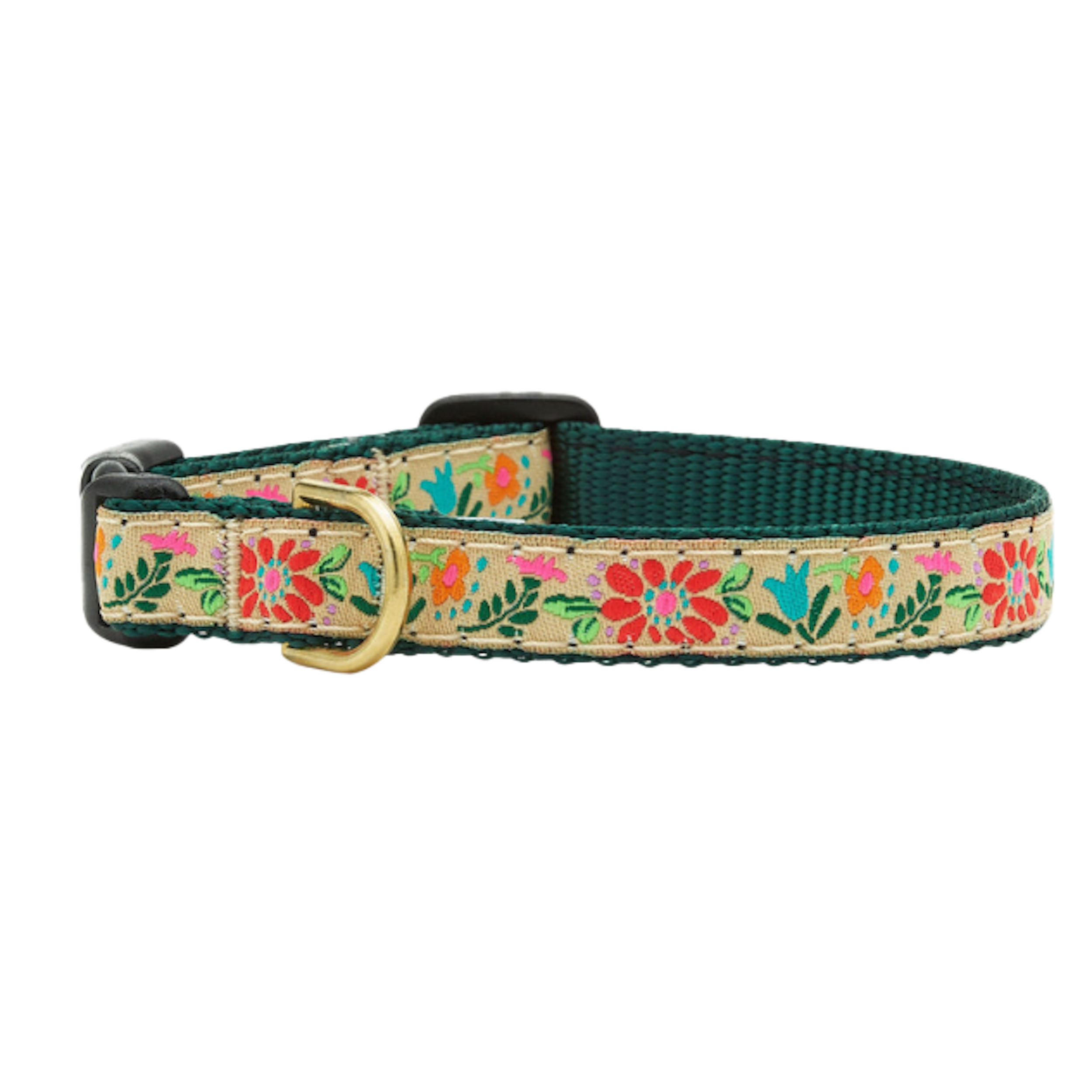 TAPESTRY-FLORAL-DOG-COLLAR-SMALL-BREED-TEACUP