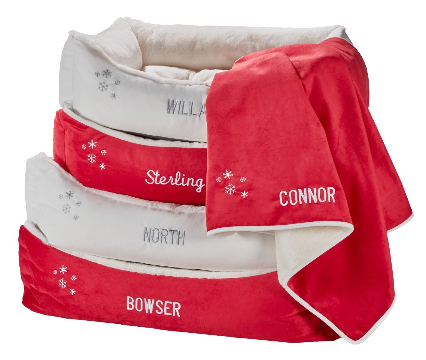 CHRISTMAS-DOG-BEDS-HOLIDAY-SCOOP-BED-CRIMSON