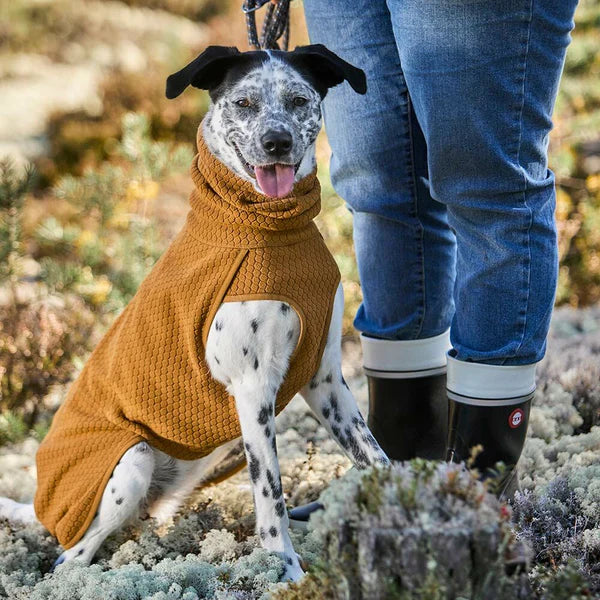 HURTTA WARMING MIDLAYER ECO DOG JACKET DESERT