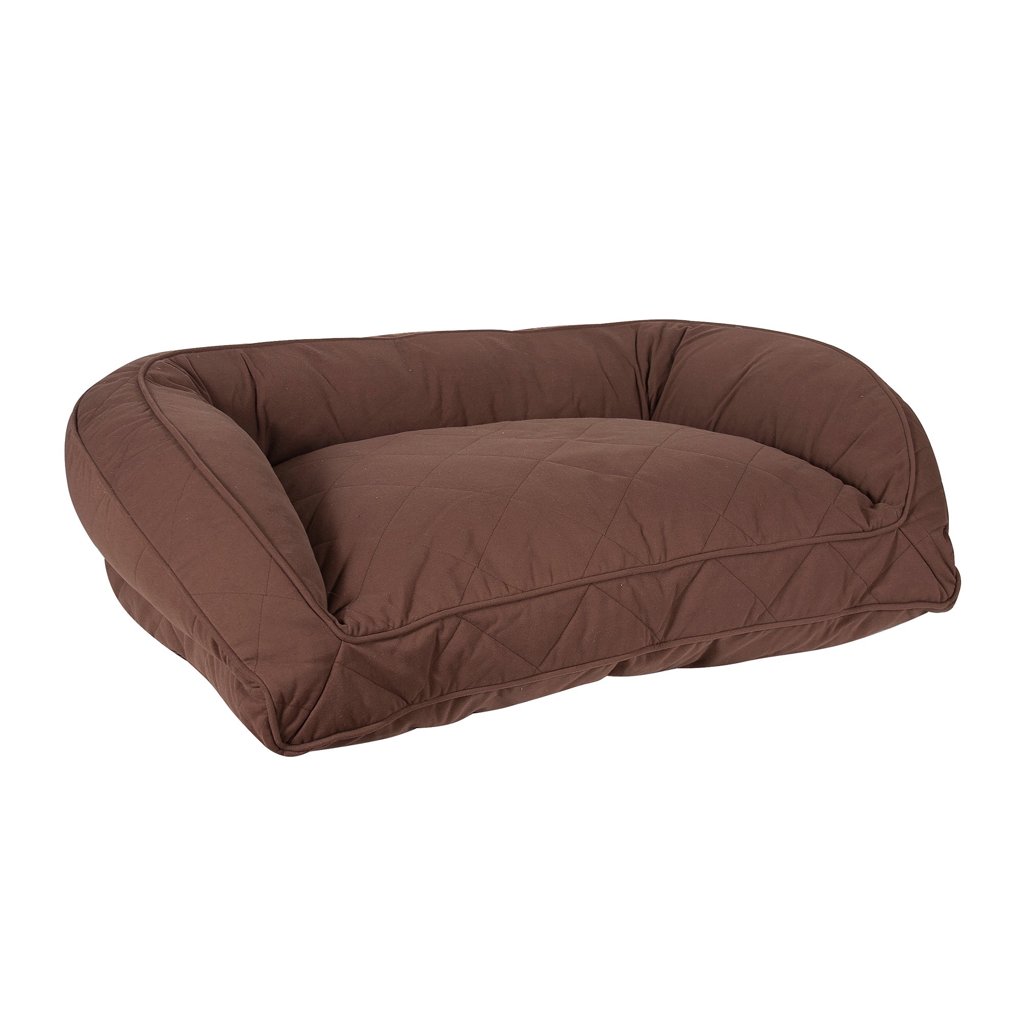 QUILTED-MICROFIBER-ORTHOPEDIC-DOG-BED-CHOCOLATE