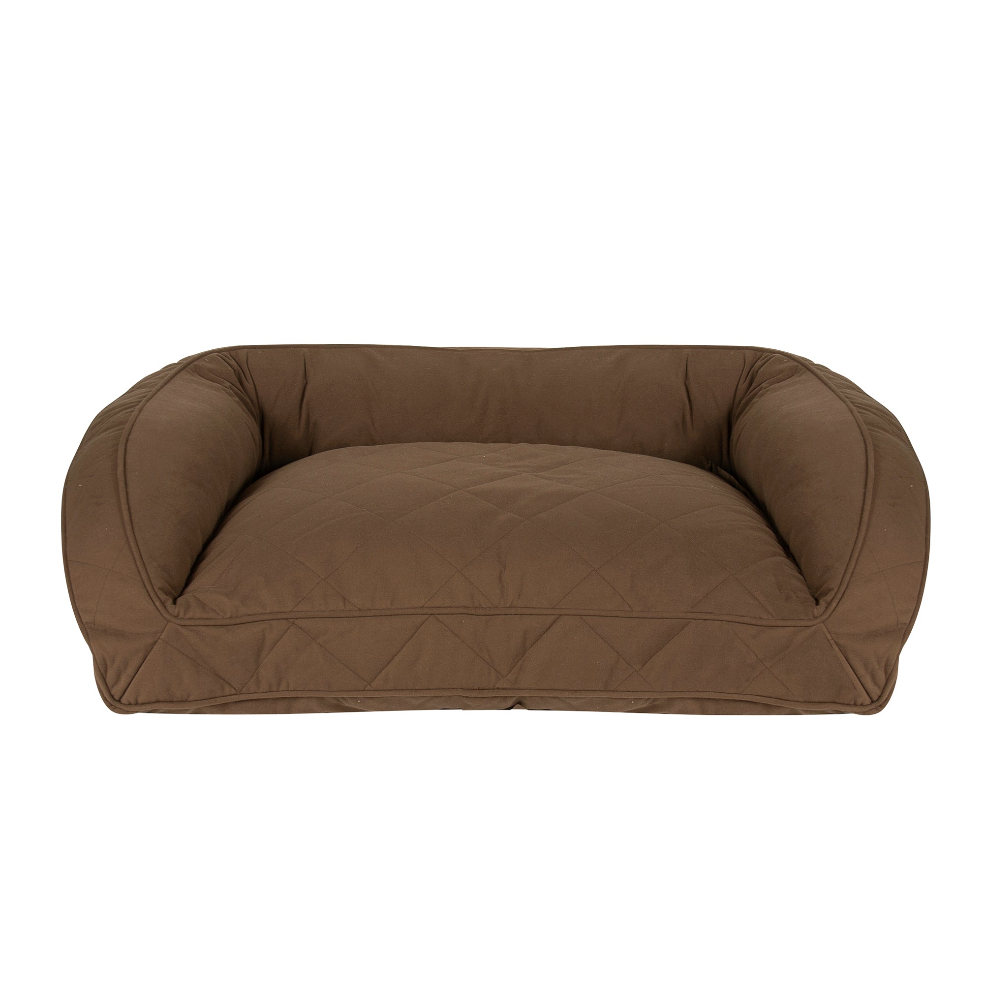 QUILTED-MICROFIBER-ORTHOPEDIC-DOG-BED-CHOCOLATE