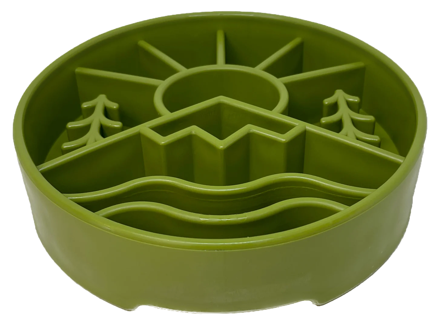 Slow Feeder Bowl | Great Outdoors Green