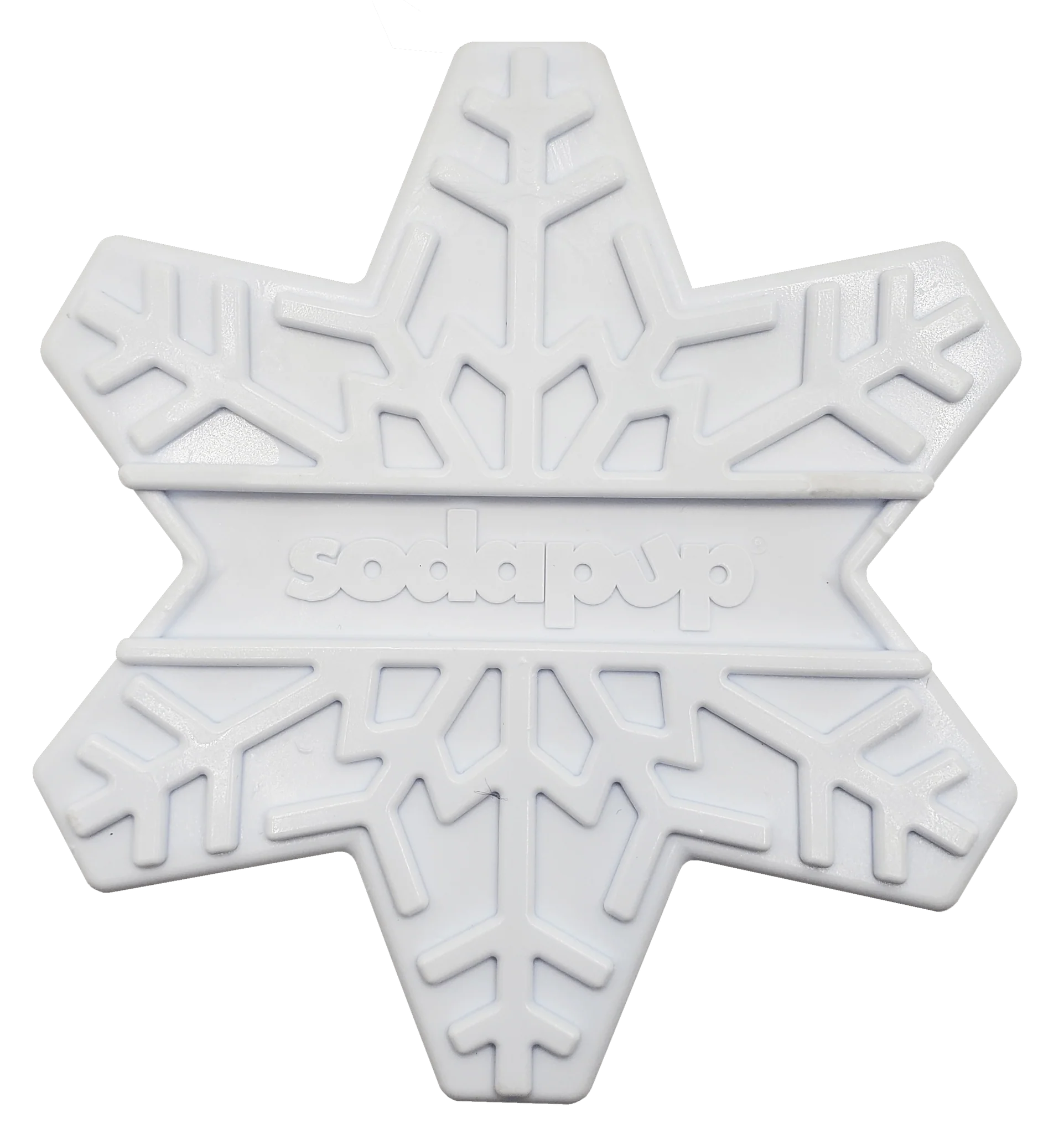 SODAPUP SNOWFLAKE DURABLE DOG CHEW TOY