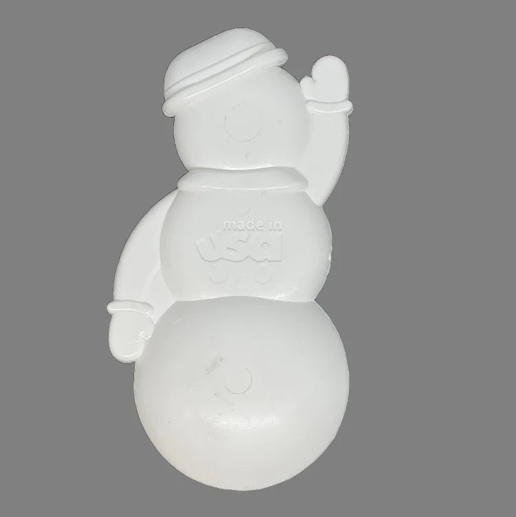 SODA PUP SNOWMAN DURABLE DOG CHEW TOY 