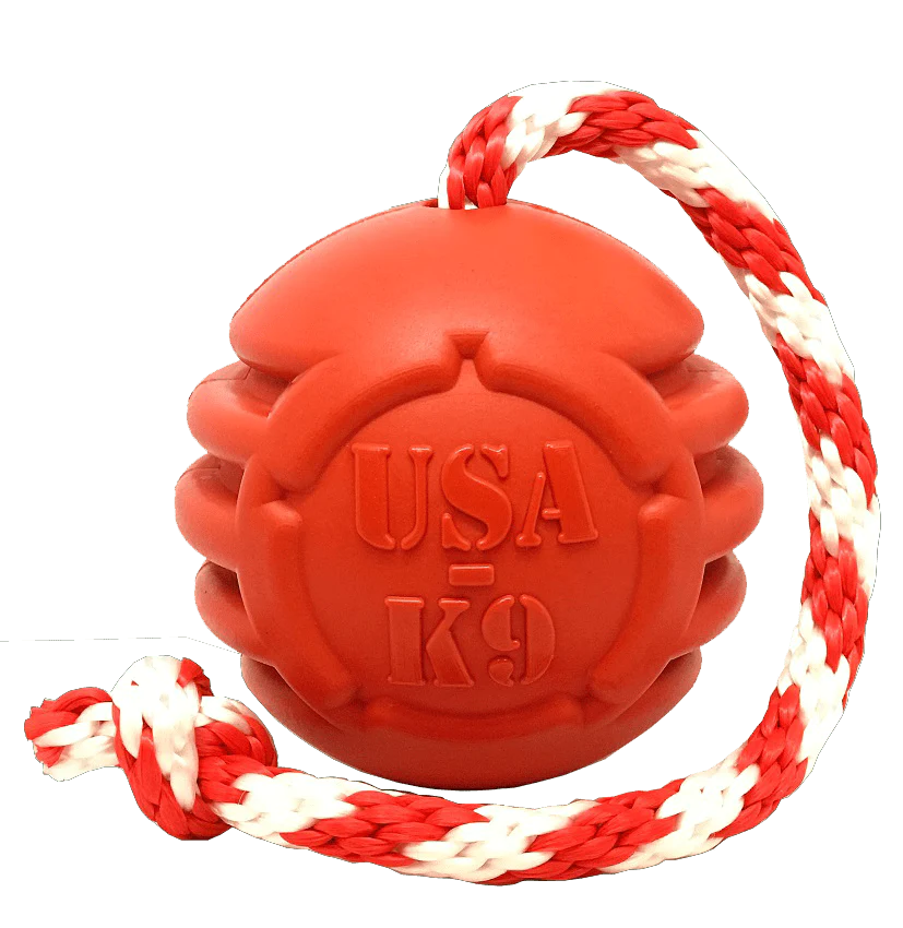 SODAPUP STARS AND STRIPES TUG TOY RED
