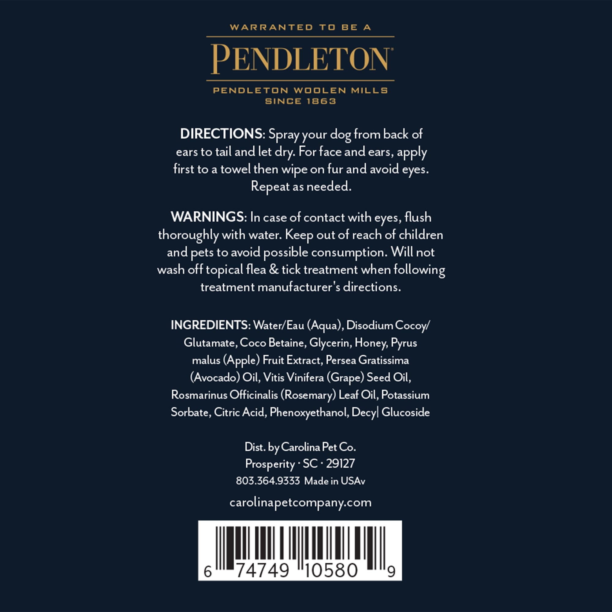 Pendleton 3 in 1 Spritzer | Eucalyptus & Peppermint