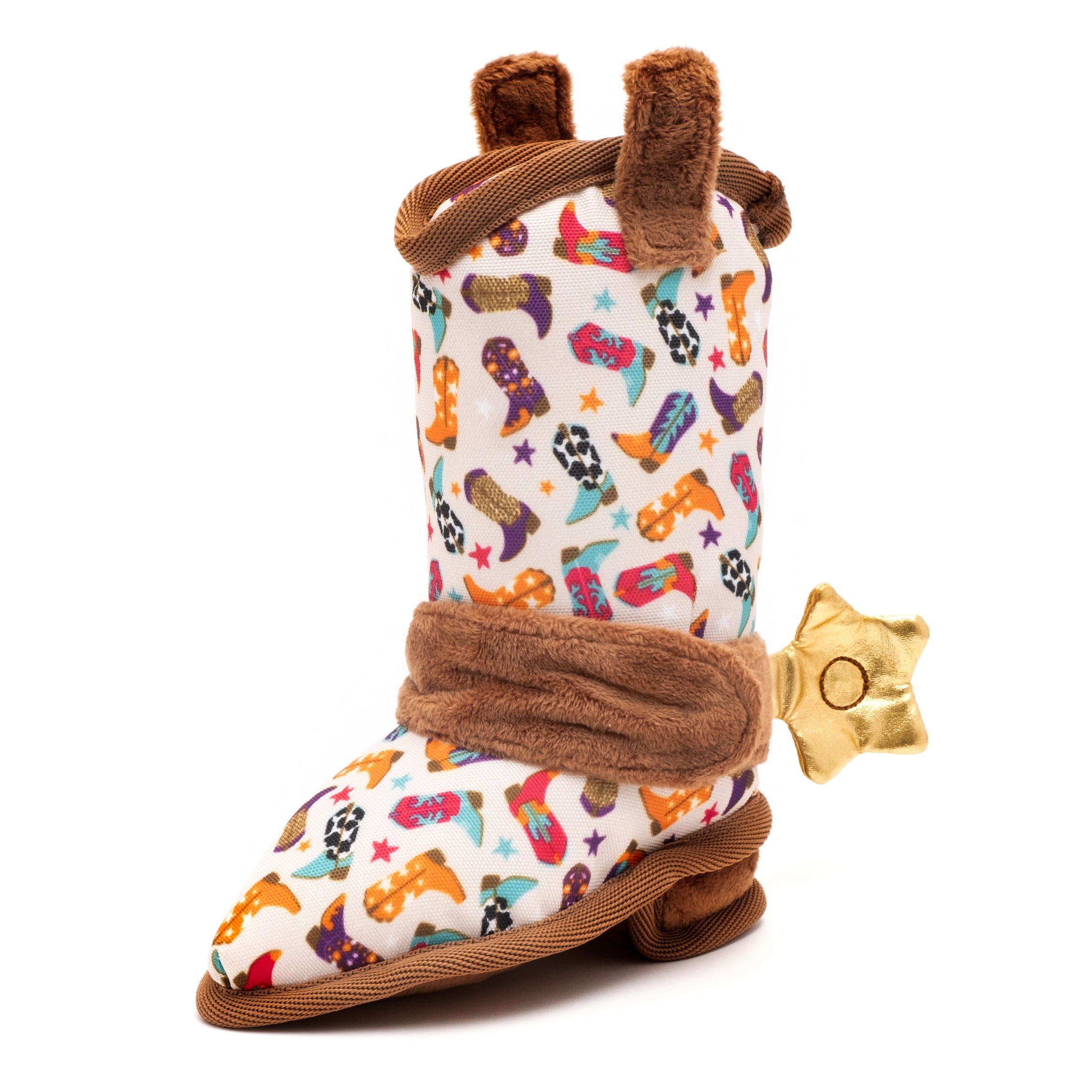 WILD-WEST-COWBOY-BOOT-DOG-TOY-PLAY