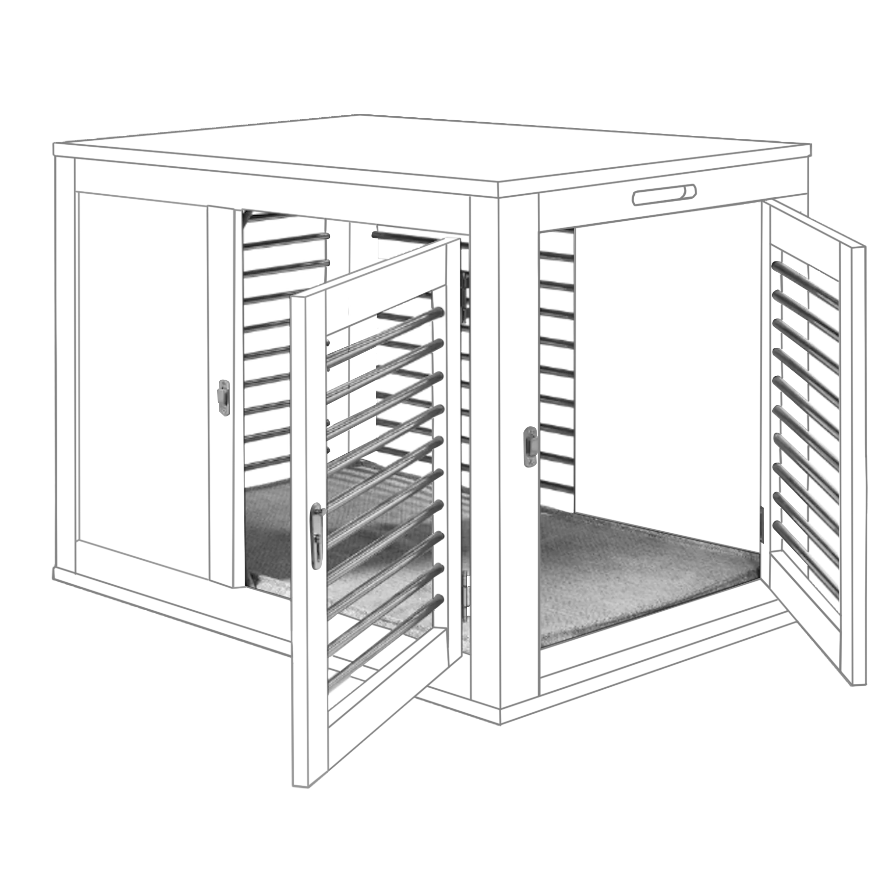 carte-blanche-solid-white-moderno-crate-dog-kennel