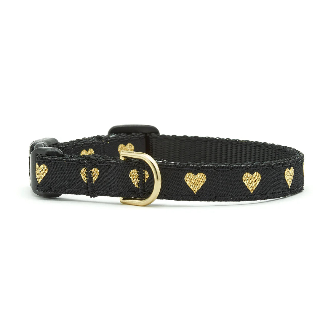 hearts-of-gold-cat-collar