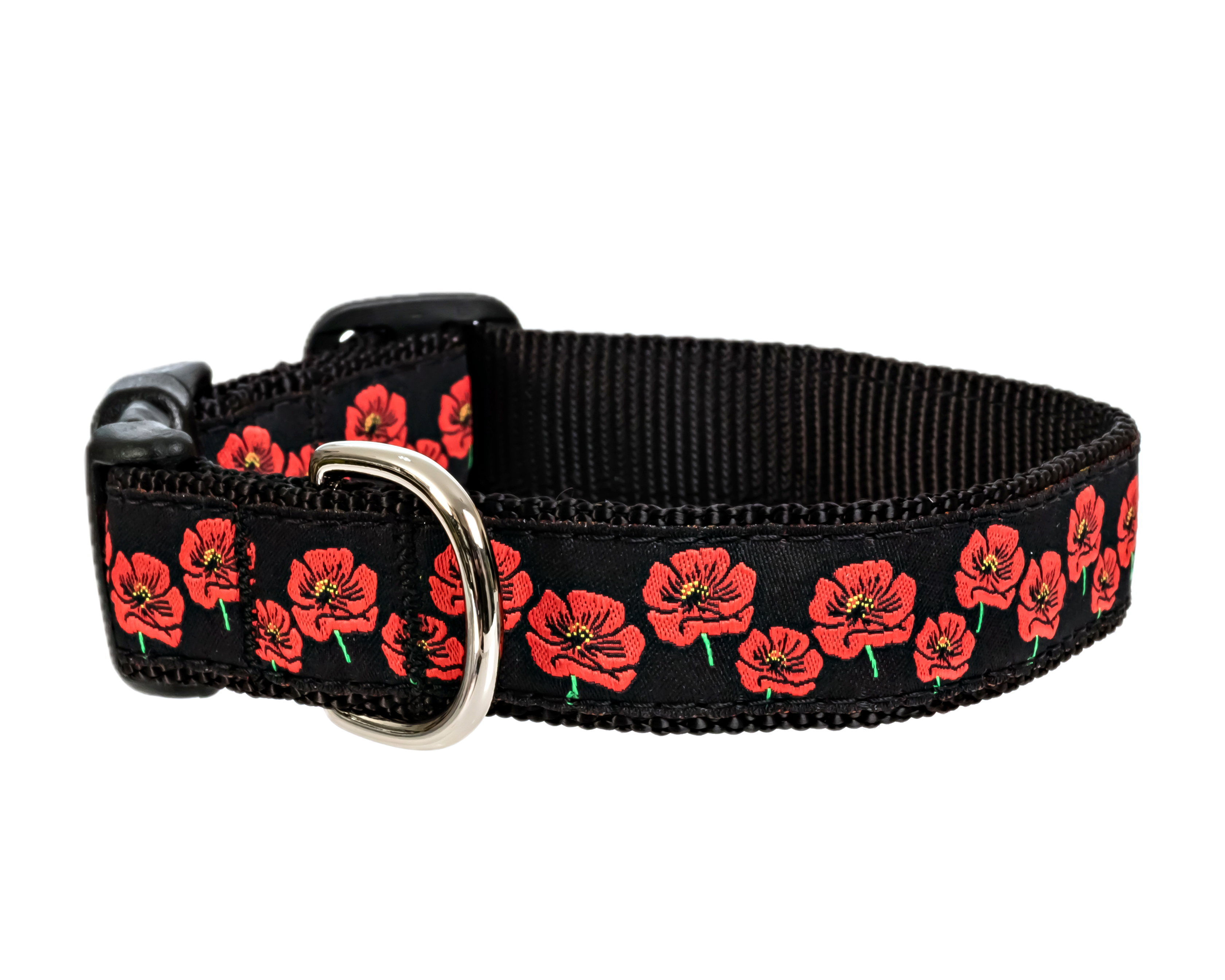 poppies-dog-collar
