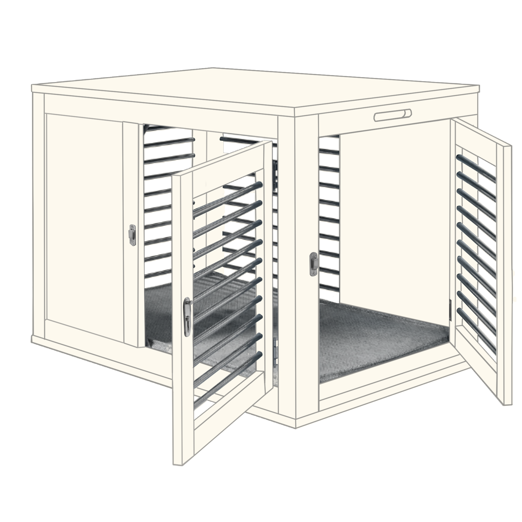 vanilla-orchid-solid-white-moderno-crate-dog-kennel
