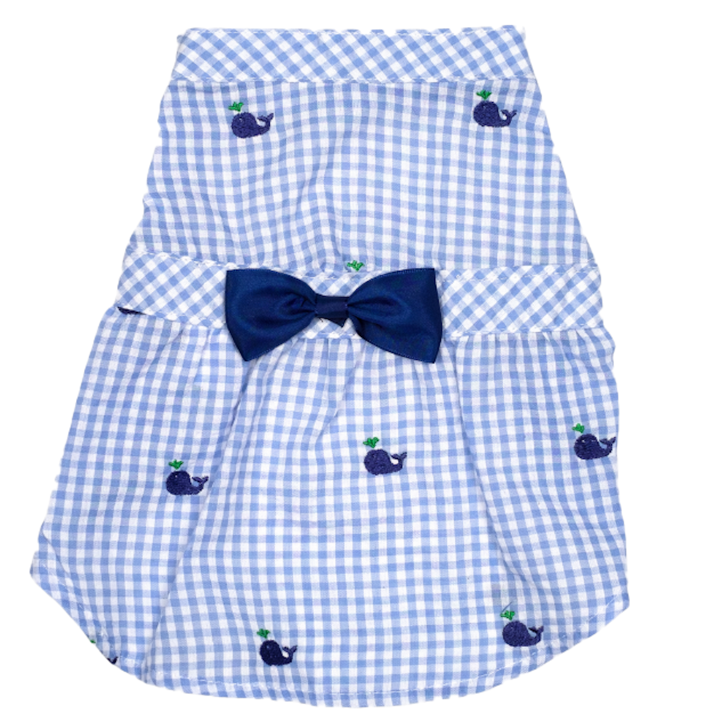 Dress | Gingham Whales