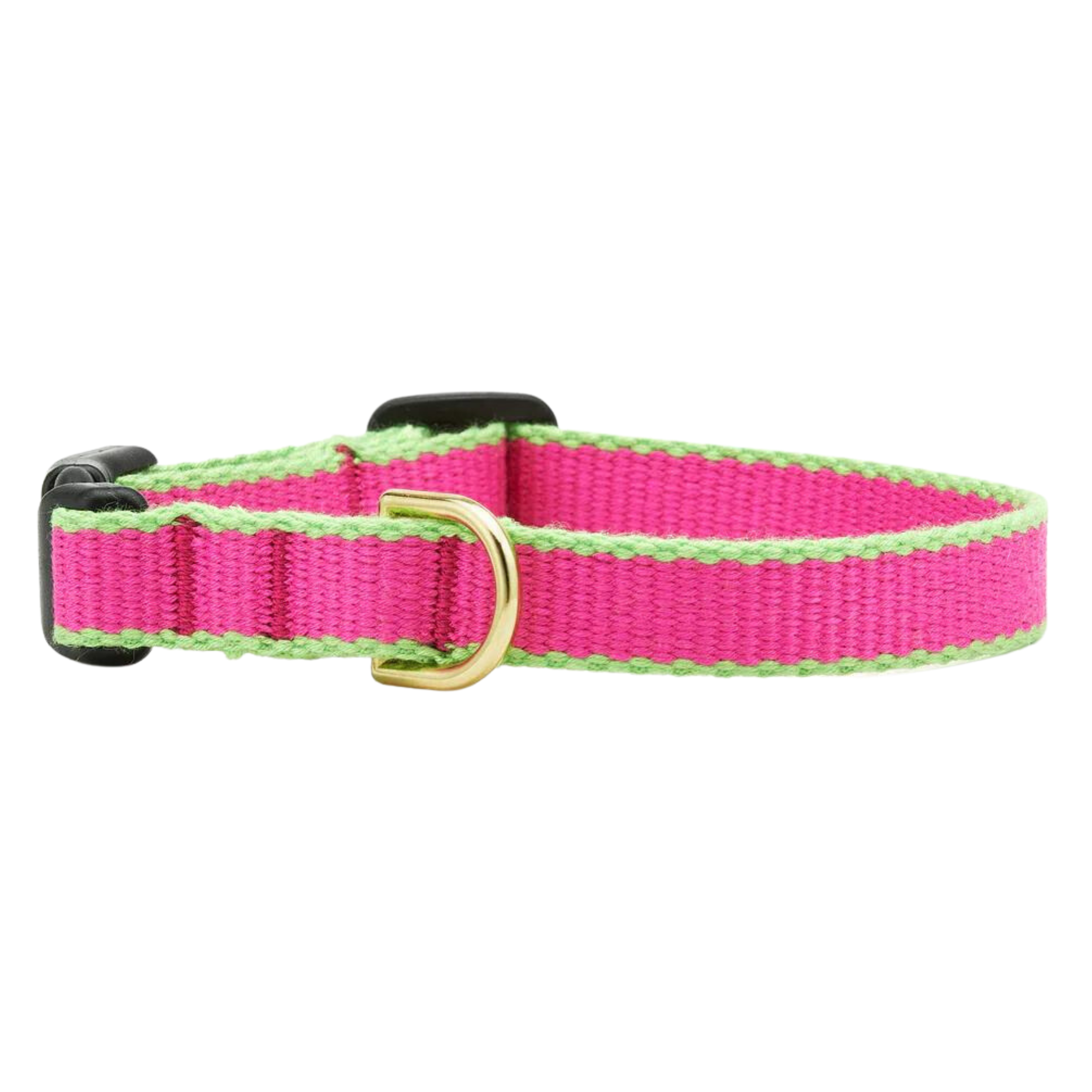 BRIGHT-PINK-LIME-BAMBOO-CAT-COLLAR