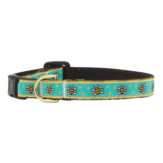 BUMBLE-BEES-DOG-COLLAR-SMALL-BREED-TEACUP