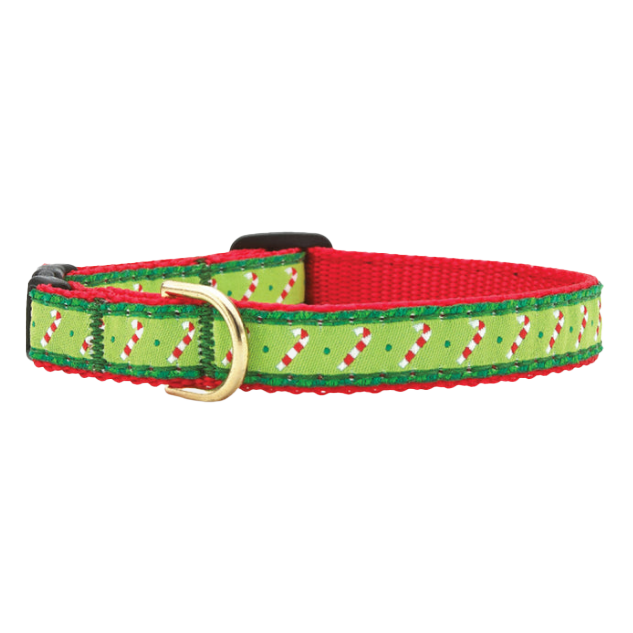 CANDY-CANE-CHRISTMAS-DOG-COLLAR-SMALL-BREED-TEACUP