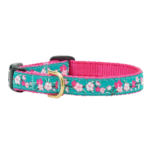 CHERRY-BLOSSOM-DOG-COLLAR-SMALL-BREED-TEACUP