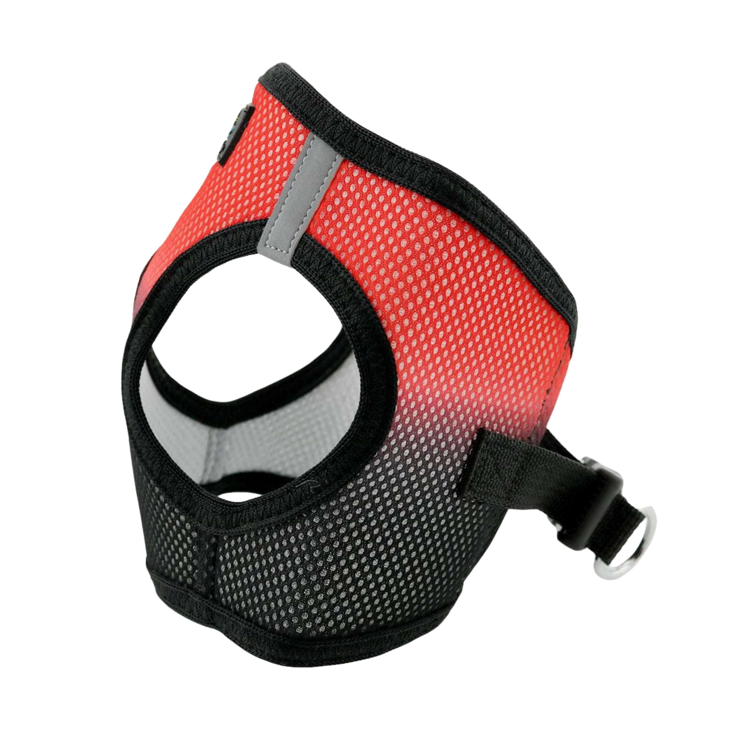 CHOKE-FREE-MESH-DOG-HARNESS-OMBRE-MIDNIGHT-RED