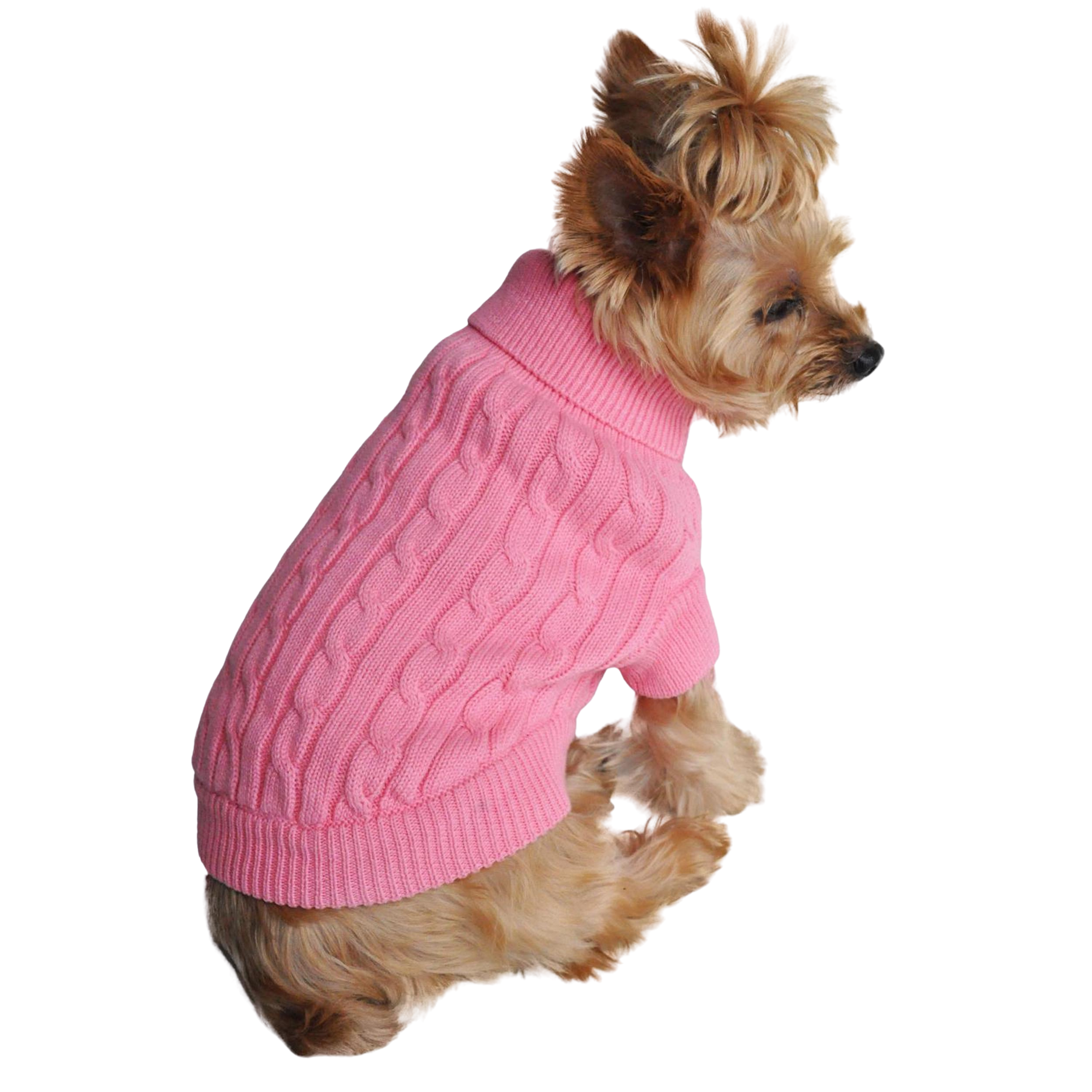 COMBED-COTTON-CABLE-KNIT-DOG-SWEATER-CANDY-PINK