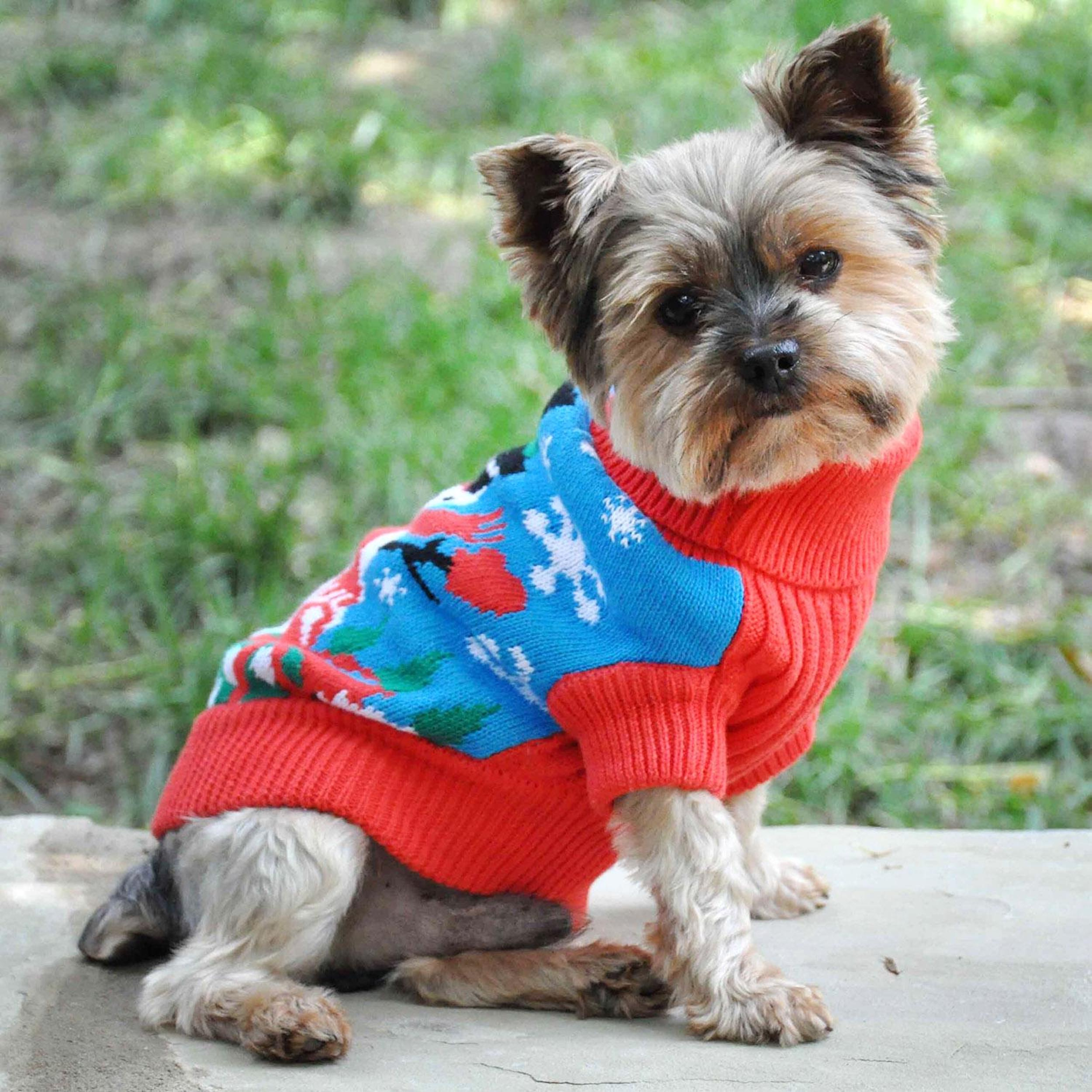 COMBED-COTTON-CABLE-KNIT-DOG-SWEATER-UGLY-SNOWMAN
