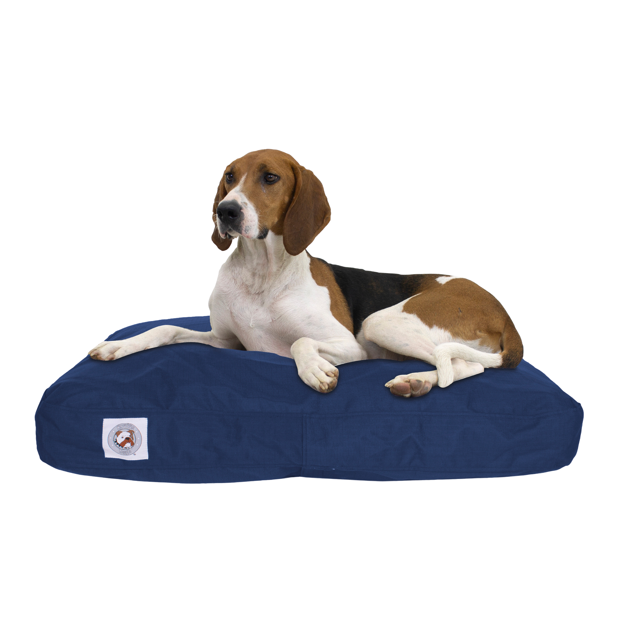 DOG-BED-CHEW-RESISTANT-PILLOW-NAVY-BLUE