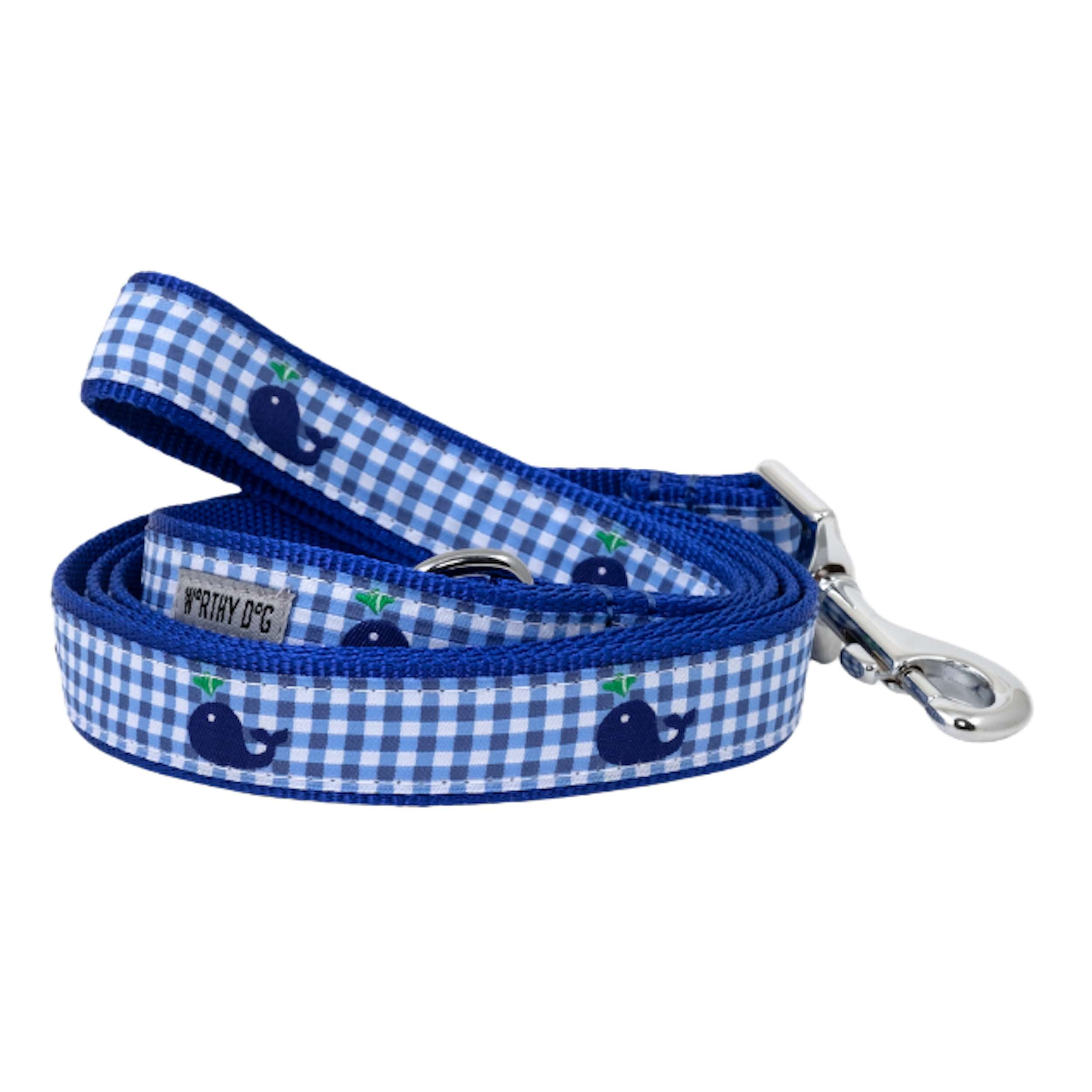 Collar | Gingham Whales