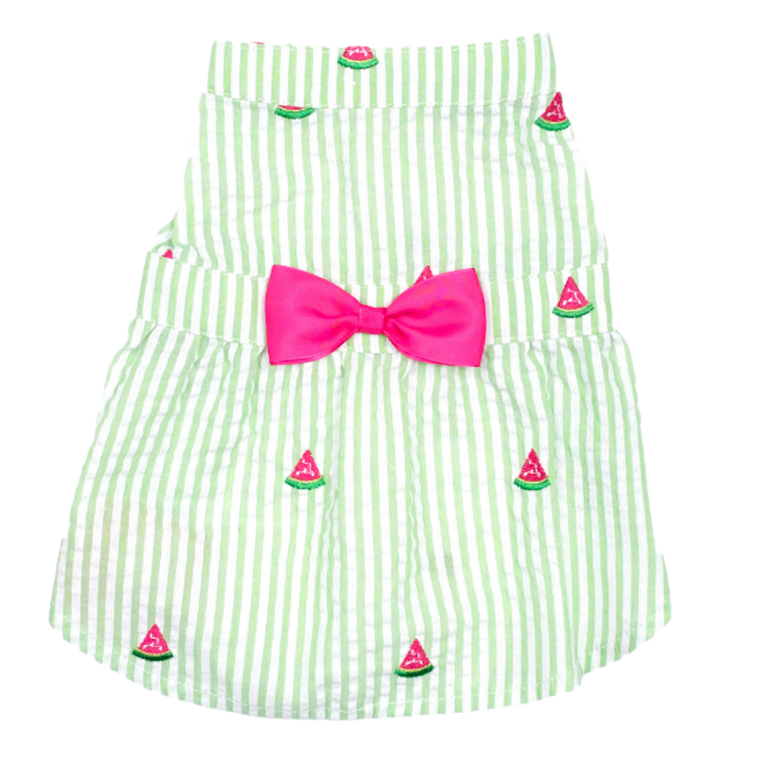 Dress | Green Stripe Watermelon