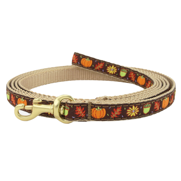 HARVEST-TIME-THANKSGIVING-DOG-LEASH-SMALL-BREED-TEACUP