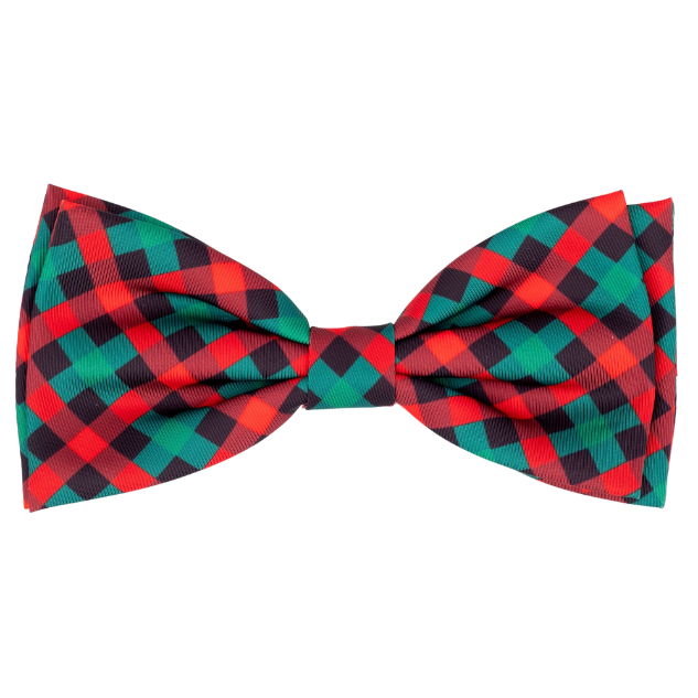 HOLIDAY-CHECK-DOG-BOW-TIE