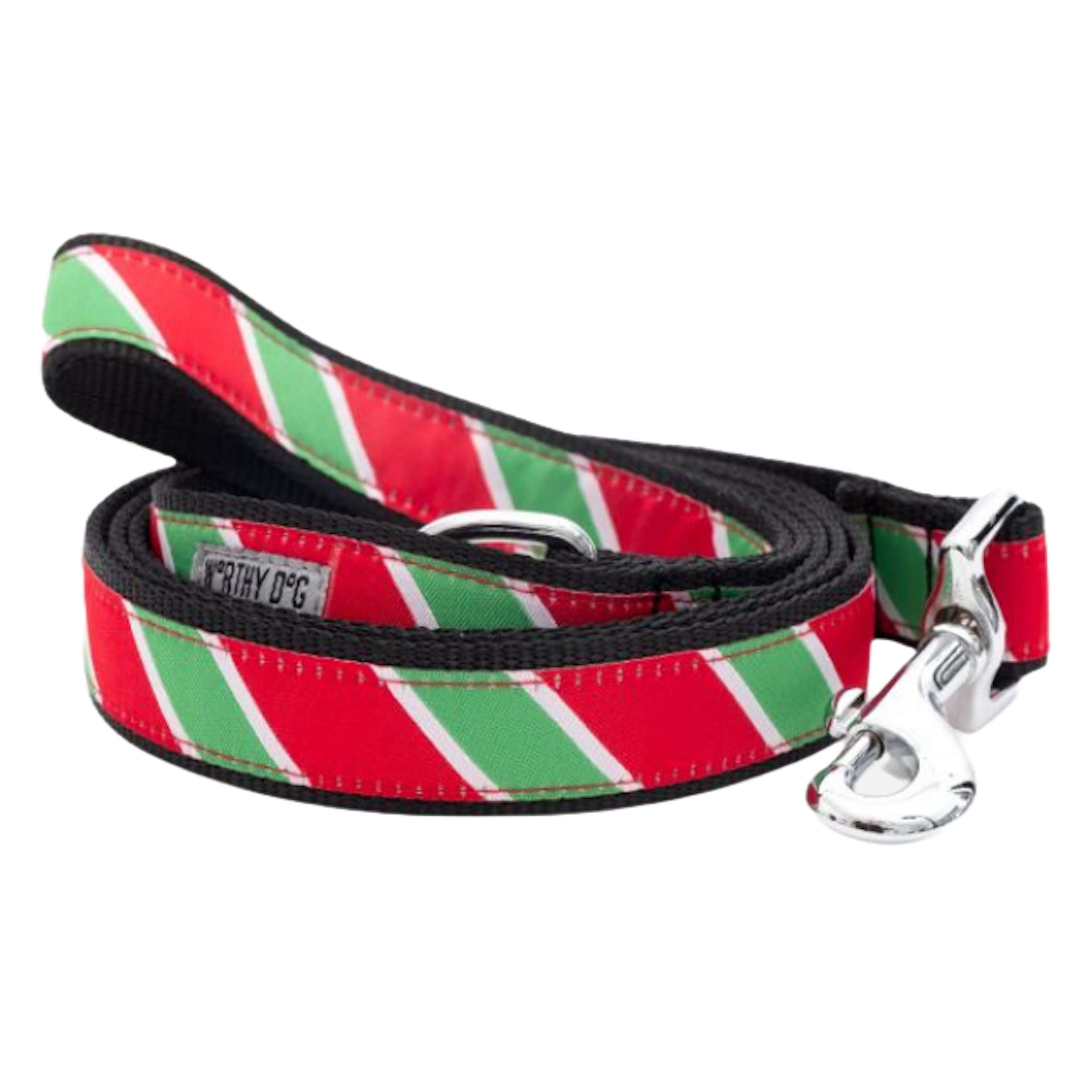 holiday-stripe-dog-leash