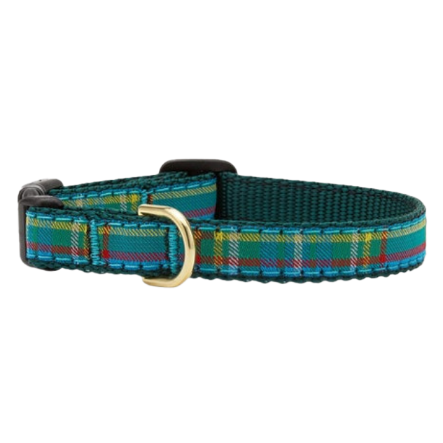 KENDALL-PLAID-DOG-COLLAR-SMALL-BREED-TEACUP