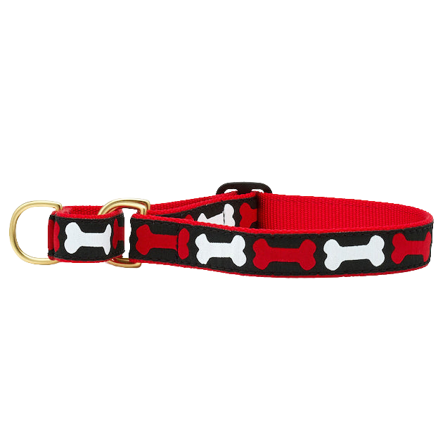 NO-BONES-ABOUT-IT-DOG-COLLAR-MARTINGALE-NO-PULL