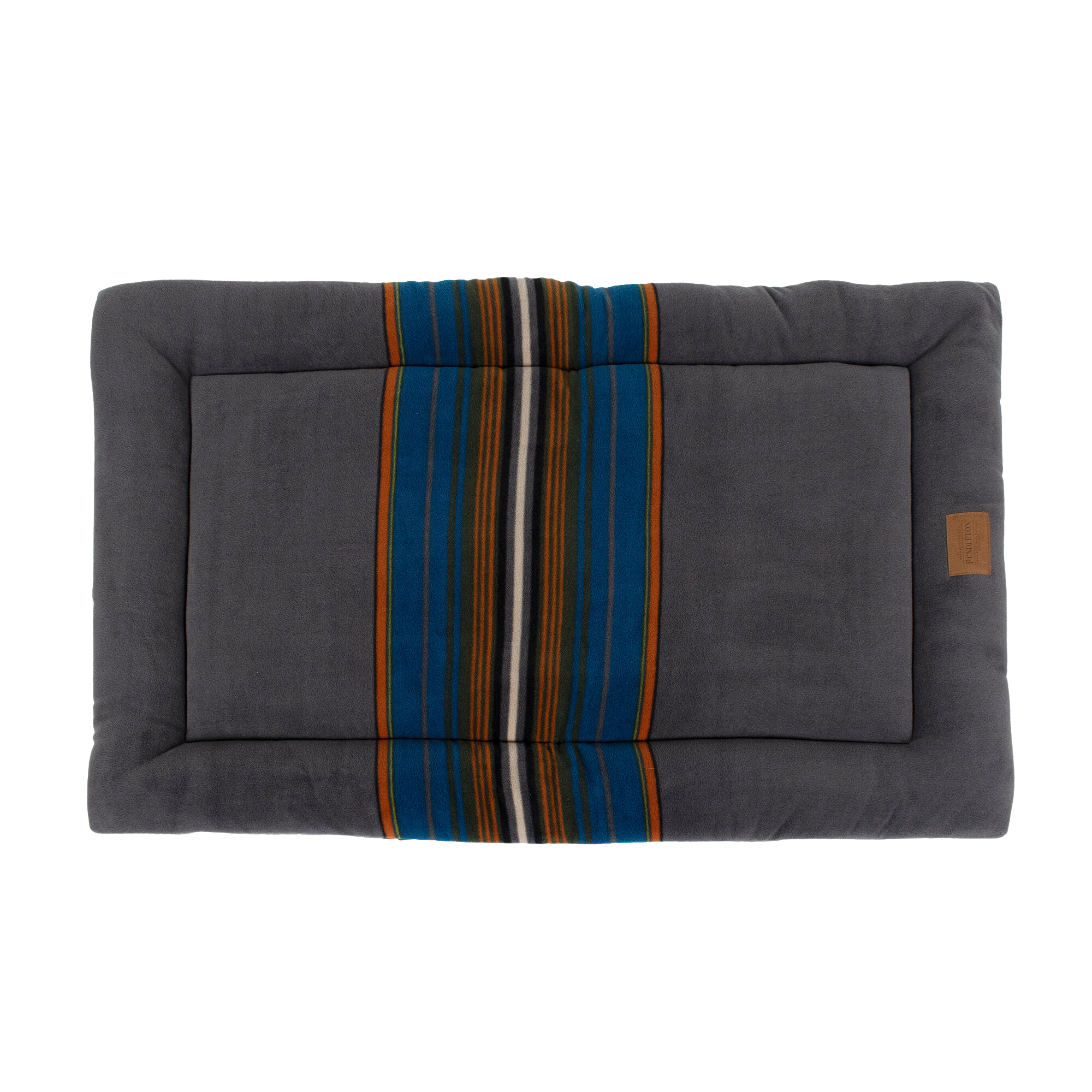 PENDLETON-DOG-BED-KENNEL-MAT-CRATE-OLYMPIC-NATIONAL-PARK-GRAY-CHARCOAL-BLUE