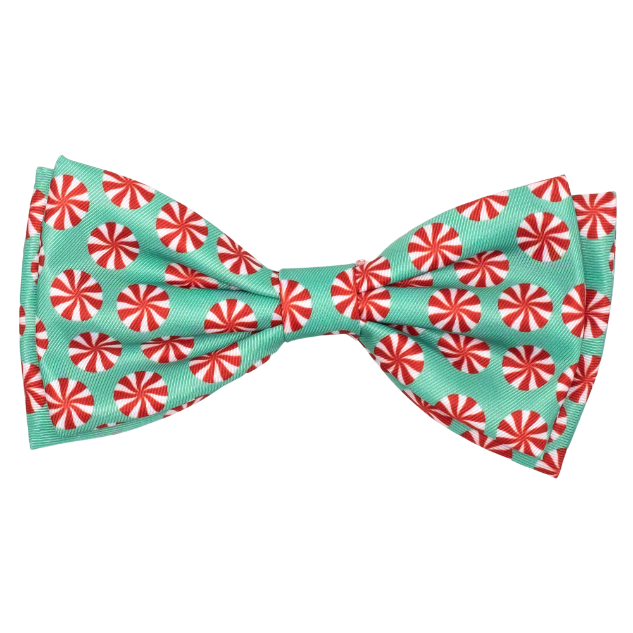 PEPPERMINTS-DOG-BOW-TIE