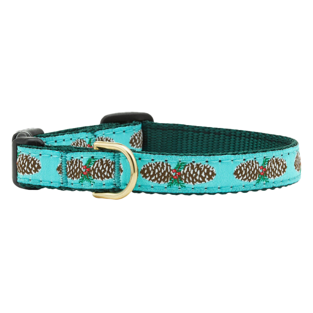 PINECONES-DOG-COLLAR-SMALL-BREED-TEACUP