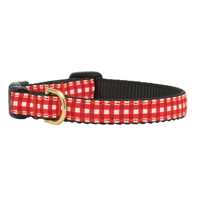 RED-GINGHAM-DOG-COLLAR-SMALL-BREED-TEACUP