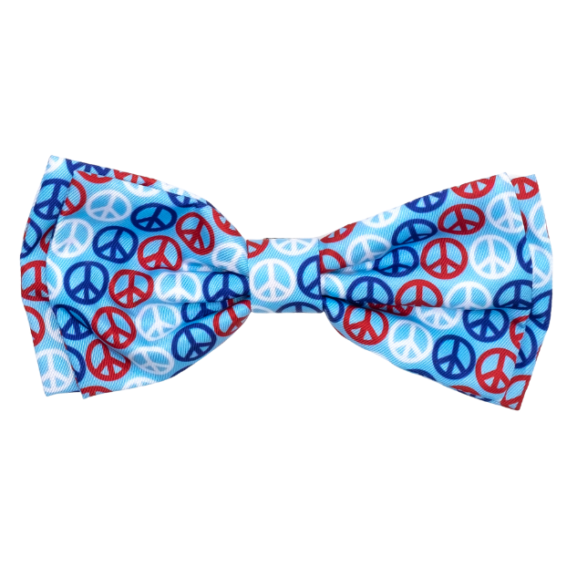 RED-WHITE-BLUE-PEACE-DOG-BOW-TIE