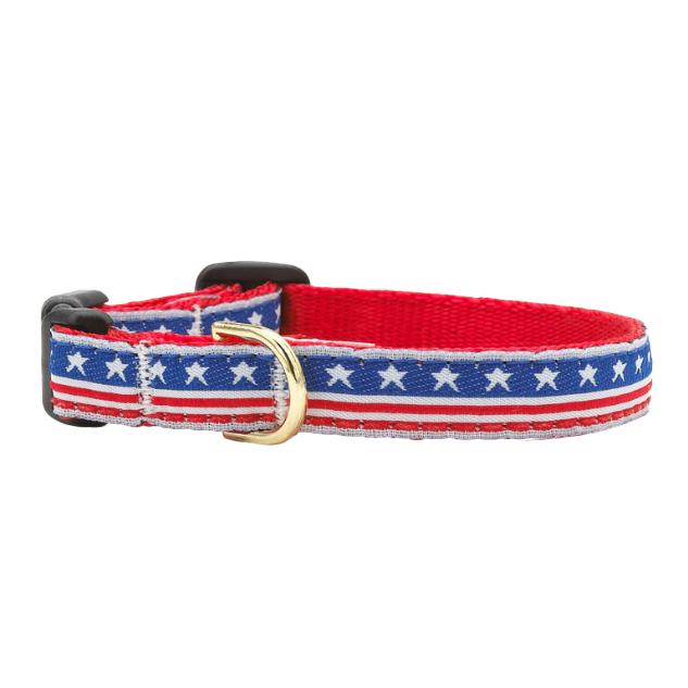 STARS-STRIPES-INDEPENDENCE-DAY-DOG-COLLAR-SMALL-BREED-TEACUP