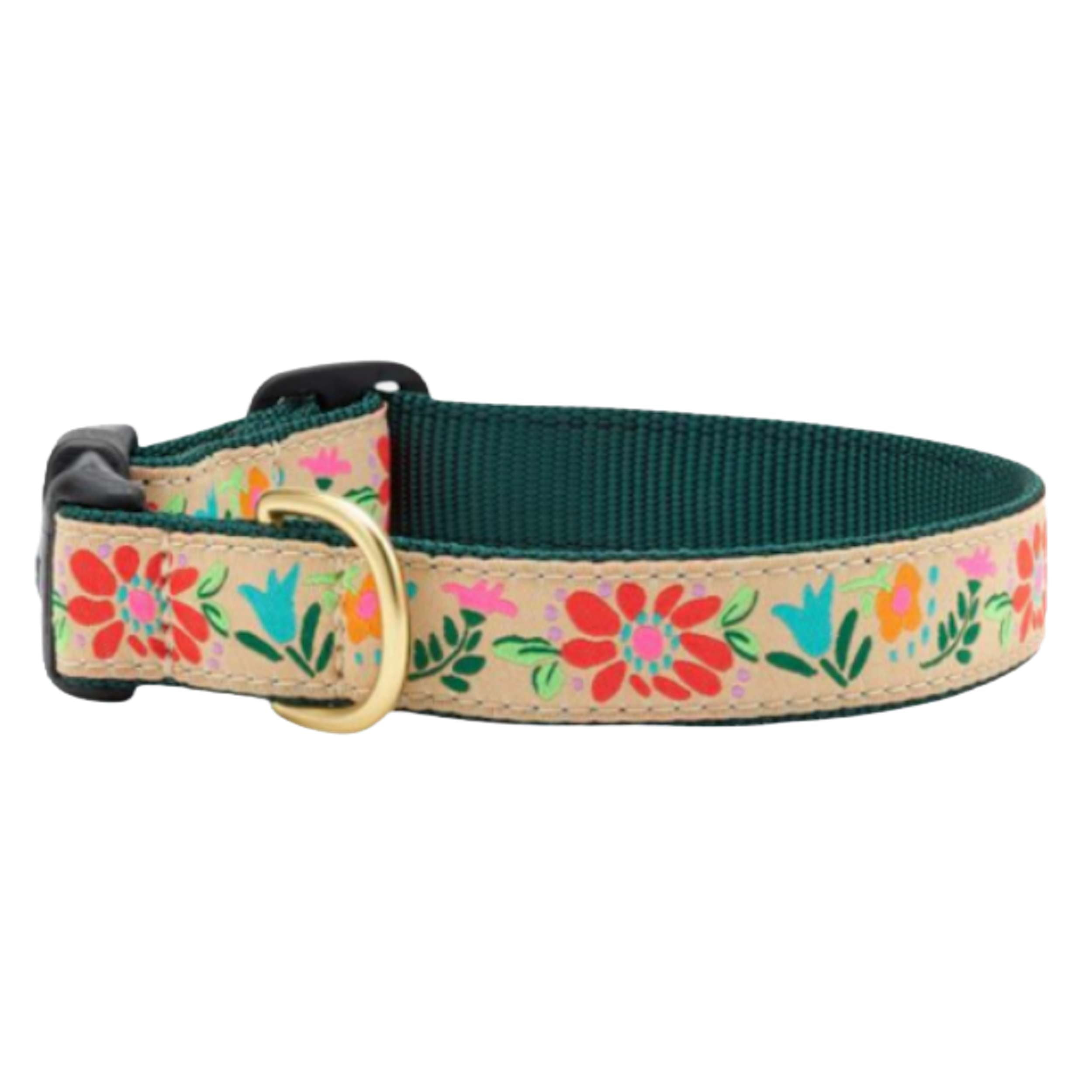 TAPESTRY-FLORAL-DOG-COLLAR