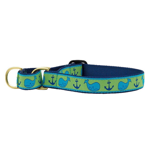WHALES-DOG-COLLAR-MARTINGALE-NO-PULL